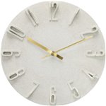 Hama orologio parete beige  30cm cifre 3D                  1