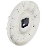 Hama orologio parete beige  30cm cifre 3D                  1