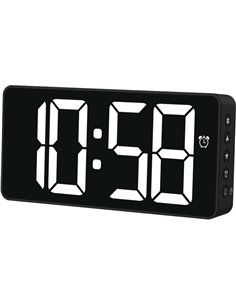 Hama sveglia digitale Bali con indicaz.temperat.mod.notte185