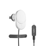 Belkin caricab. magnet.wirel. p. auto  Qi2(15W),con aliment.