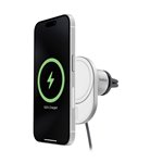 Belkin caricab. magnet.wirel. p. auto  Qi2(15W),con aliment.