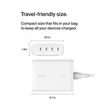 Belkin BOOST Charge PRO 200Watt 4 port.USB-C GaN car. WCH015