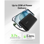 Belkin BOOST powerbank ric. 20W 10.000mAh USB-C nero BPB021h