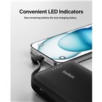 Belkin BOOST powerbank ric. 20W 10.000mAh USB-C nero BPB021h