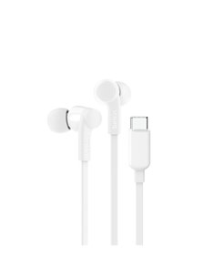 Belkin Rockstar In Ear cuffia cavo, USB-C, bian. G3H0002hqWH