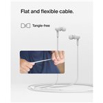 Belkin Rockstar In Ear cuffia cavo, USB-C, bian. G3H0002hqWH