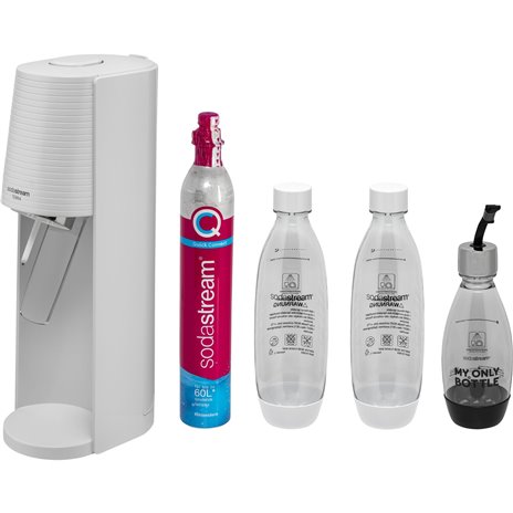 SodaStream Terra bianco Promo Pack con 3 bottiglie