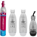 SodaStream Terra bianco Promo Pack con 3 bottiglie
