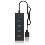 ICY BOX IB-HUB1409-U3 Hub USB 3.2 Gen 1 a 4-Port