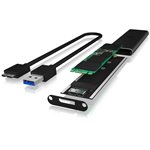 ICY BOX IB-183M2 allogg. esterno, 1x M.2 SATA SSD