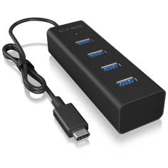 ICY BOX IB-HUB1409-C3 tipo C a 4-Port USB 3.2 2