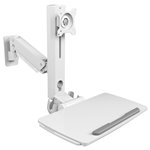 ICY BOX IB-WS700-W Sit-Stand-Workstation