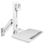 ICY BOX IB-WS700-W Sit-Stand-Workstation