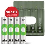 GP ReCyko 4-Port USB caricatore B441 incl. 4xAA 2100mH batte