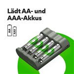 GP ReCyko 4-Port USB caricatore B441 incl. 4xAA 2100mH batte