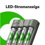 GP ReCyko 4-Port USB caricatore B441 incl. 4xAA 2100mH batte