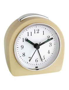 TFA 60.1021.09   beige sveglia al quarzo lancette anal.
