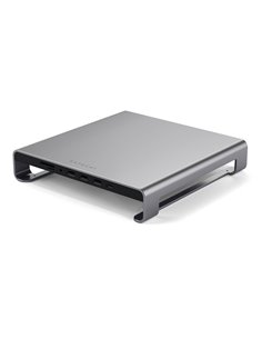 Satechi aluminio Monitor Stand Hub for iMac space grigio