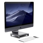 Satechi aluminio Monitor Stand Hub for iMac space grigio