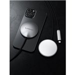 Satechi Magnetic Wireless Charging Cable space gray