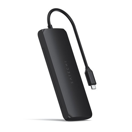 Satechi USB-C Hybrid Multiport Adapter with SSD Enclosure bl