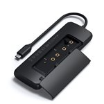 Satechi USB-C Hybrid Multiport Adapter with SSD Enclosure bl