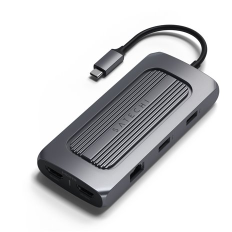 Satechi USB-C Multiport MX Adapter Space Gray