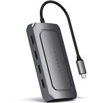 Satechi USB4 Multiport Adapter with 8K HDMI space gray