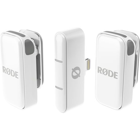 Rode Wireless Micro Lightning bianco