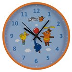 DieMaus orologio parete p. bamb. topo, elefante e papera