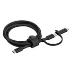 Belkin BOOST CHARGE 2-in-1 cavo USB-C/Lig.1,5m sw.CAC003hq1.