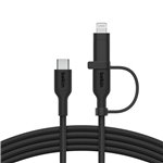 Belkin BOOST CHARGE 2-in-1 cavo USB-C/Lig.1,5m sw.CAC003hq1.