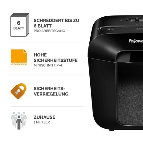 Fellowes Powershred LX 25 M nero