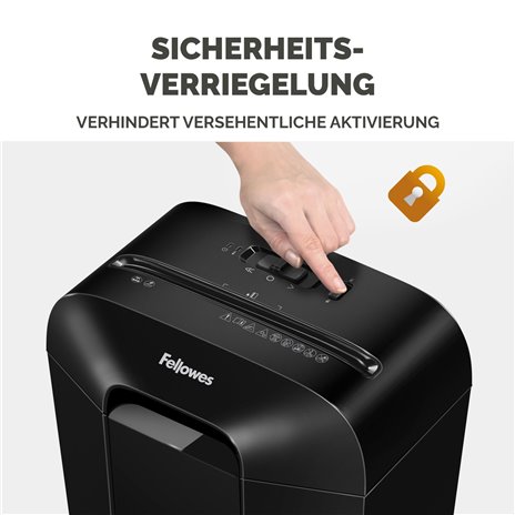 Fellowes Powershred LX 25 nero