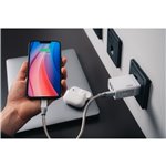 Verbatim USB caricabatt.par. 30W 1xUSB-C PD 3xUSB-A bianco 4