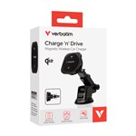 Verbatim Charge´n´Drive Magnetic Wireless caricab. auto Qi2