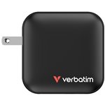 Verbatim Mini GaN caricab. 100W 3xUSB-C PD, 1xUSB-A QC 3.0 3