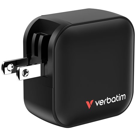Verbatim Mini GaN caricab. 70W 2xUSB-C PD, 1xUSB-A QC 3.0 32