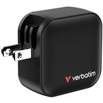 Verbatim Mini GaN caricab. 70W 2xUSB-C PD, 1xUSB-A QC 3.0 32