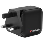 Verbatim Mini GaN caricab. 70W 2xUSB-C PD, 1xUSB-A QC 3.0 32