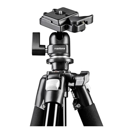 mantona Scout trepiede con testa, 142cm