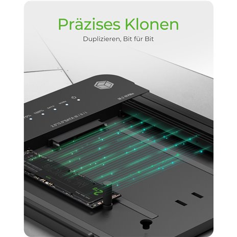 ICY BOX IB-2915MSCL-C31 Docking & CloneStation