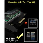 ICY BOX IB-PCI208-HS PCIe Erweiterungskarte