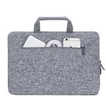 Rivacase 7913 custodia notebook 13.3  con maniglie grigio ch