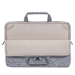 Rivacase 7913 custodia notebook 13.3  con maniglie grigio ch