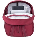 Rivacase 5422 zaino urbano 6L rosso