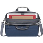 Rivacase 7532 borsa per notebook 15.6  grigio/blu scuro