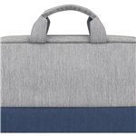 Rivacase 7532 borsa per notebook 15.6  grigio/blu scuro