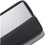 Rivacase 7703 custodia notebook 13.3  ECO grigio