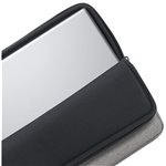 Rivacase 7705 custodia notebook 15.6  ECO grigio